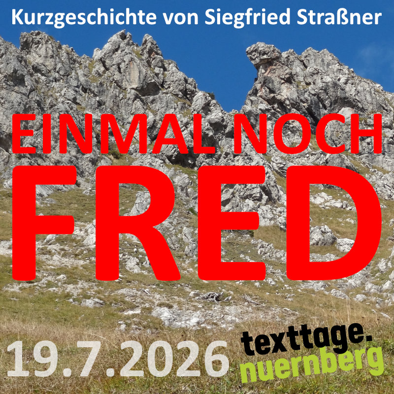 Lesung bei den Texttagen Nürnberg 2026